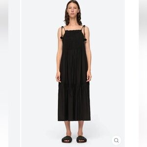 Sea NY Willa Smocking sleeveless smocked dress